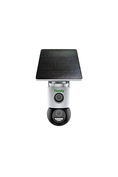Tiandy Surveillance Camera (Tiandy Dual-Lens Solar Powered Camera with 6MP Re...