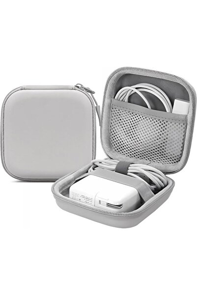AZONEE Azonee Leather Eva Digital Storage Bag Protective Case Charger Storage...