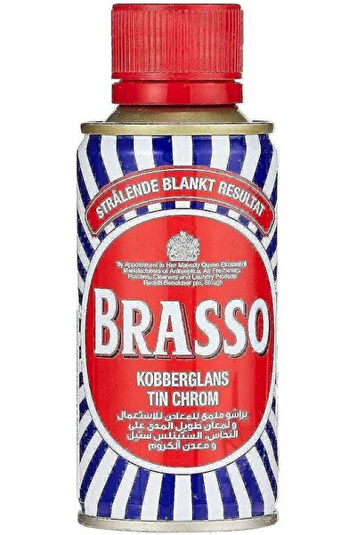 Brasso منظف متعدد الأغراض للمعادن، سائل تنظيف النحاس الأصفر والنحاس الأحمر وا...
