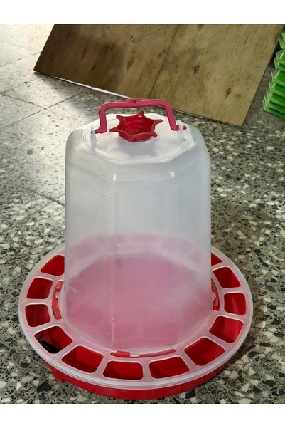 EMRAH DEMİR KAFESCİLİK DMR PET 15 Litre Üstten Doldurmalı Tavuk Suluk – Büyük...