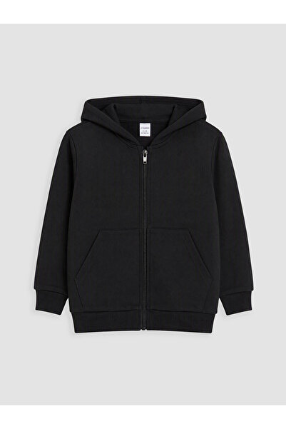 LC Waikiki Hooded Boy's Cardigan
