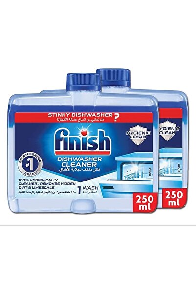 Finish منظف غسالة الأطباق، 250 مل × 2