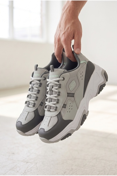 MERVESTORE Kadın Kalın Yüksek Taban Sneaker Fileli Nefes Alabilir Bağcıklı Ra...