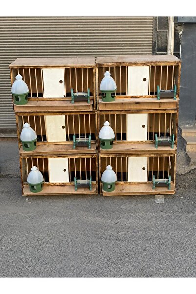 EMRAH DEMİR KAFESCİLİK DMR PET Dayanıklı Güvercin Eşhanesi 75×40×40 – Full Set
