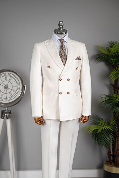 terzi ayhan Double breasted suit gray