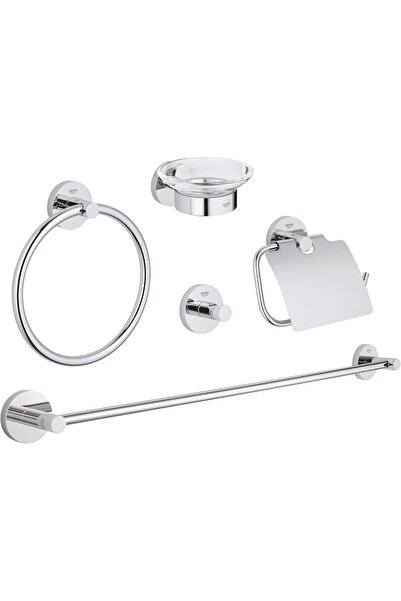 Grohealthy GROHE 40344001 Essentials Master bathroom accessories set 5-in-1