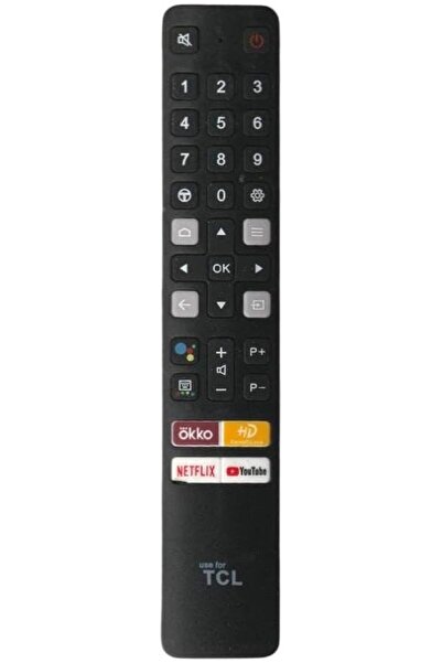 BURAQ جهاز تحكم عن بعد بديل من TCL لأجهزة التلفزيون LCD LED مع أزرار نتفليكس ...