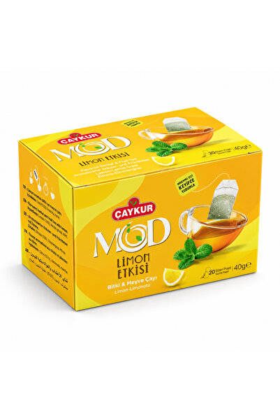 Çaykur Mod Lemon Effect Cup of Tea Bags 2X20 40Gr.