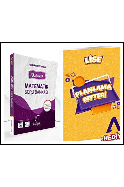 Karekök Yayınları 9.sınıf matematik soru bankası yeni Müfredat Lise planlama ...