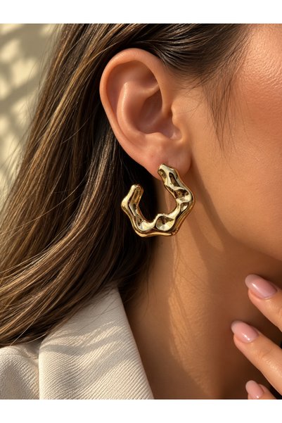 lavanderopa Fluida Steel Earrings
