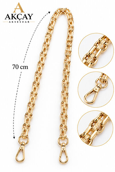 Akçay Aksesuar Bag Chain Iron 70 cm Bone Model