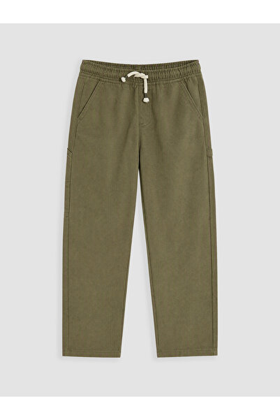 LC Waikiki Elastic waist boy's gabardine trousers