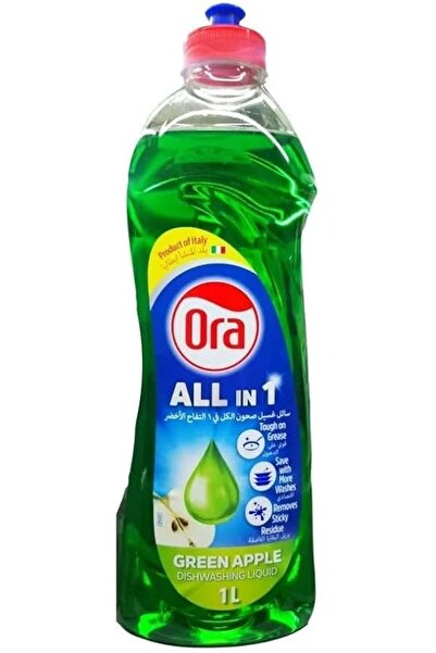 Ora Green Apple Dishwashing Liquid 1 Liter