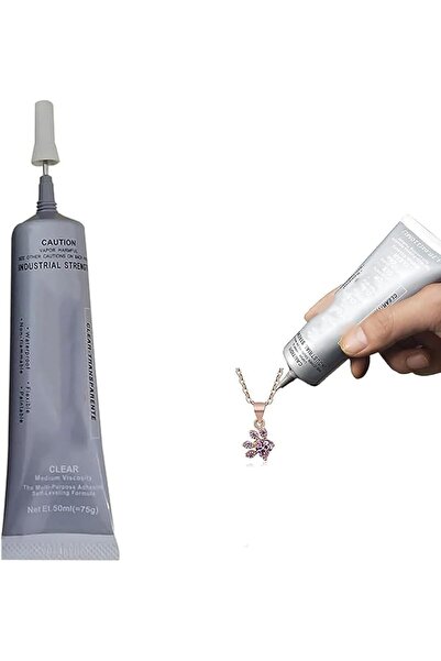 AZONEE Fabric Glue for Clothes & Garments, Super Clear Adhesive for Jewelry, ...