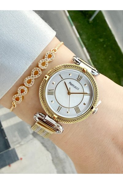 Ferrucci Waterproof 2-Year Warranty Women's Wristwatch