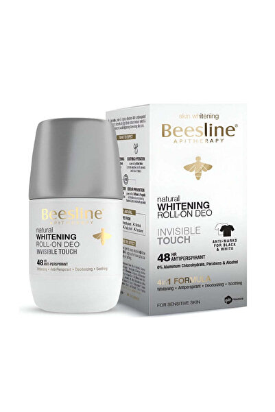 Beesline مزيل عرق رول أون مبيض للبشرة – لمسة غير مرئية – زجاجة 50 مل