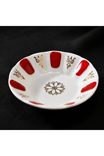 Novaurè Bergamot Porcelain Oval Tea Plate |   Set of 6