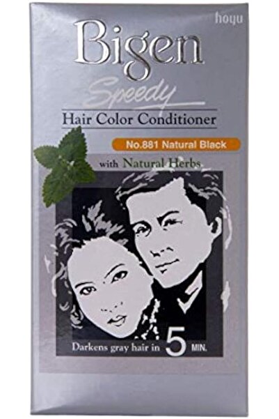 Bigen Speedy HAIR COLOR 881 NATURAL BLACK