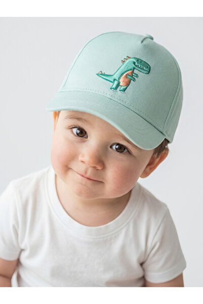 LC Waikiki Alita City Dinosaur Embroidered Baby Boy Cap with a Difference