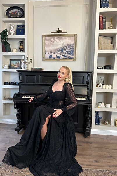 MODA GÜPÜR DETAYLI ABİYE