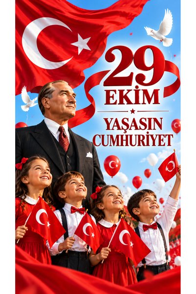 PROMISEBACKDROP2 150x200 cm, 29 Ekim Cumhuriyet Bayramı, Okul Etkinlik Kumaş Fon