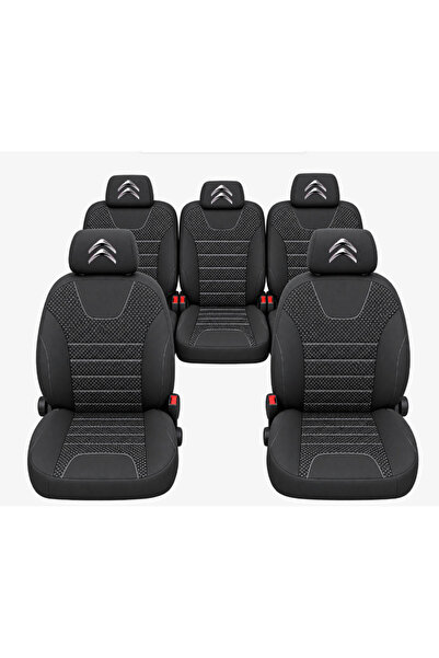 Autohelix MSA Huse individuale pentru scaune auto, 5 locuri, universale, comp...