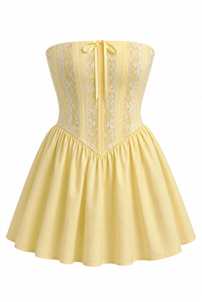 Suvee Collection Korse Detaylı Elbise