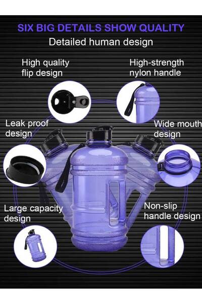OEMS جالون ماء 2.2L - شفاف