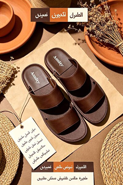 SoftSole KSA شباشب كاجوال ذات نعل سميك من الجلد الصناعي مع أشرطة متقاطعة مريح...