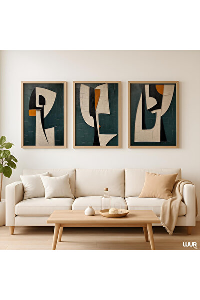 musnig 3 parça Çerçevesiz Poster Tablo, Duvar Posteri, Sanatsal Hd Baskı