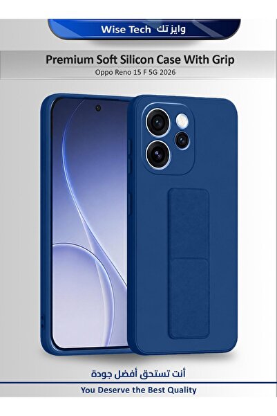 Wtech Oppo Reno15 F 5G 2026 Soft Silicone Case with Grip, Protective Cover Si...
