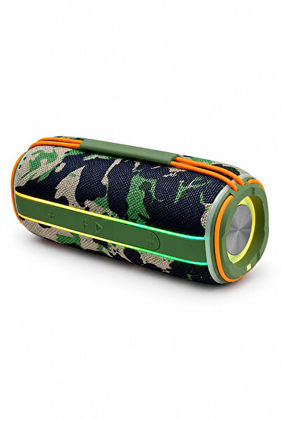 Zineets Büyük Boy Led Işıklı Dayanıklı Ses Bombası Usb Sd Aux FM Radyo Blueto...