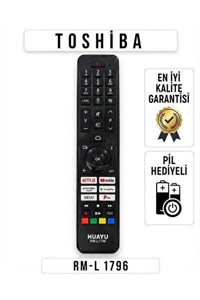 KUMANDA RM-L1796 **PİL HEDİYELİ**