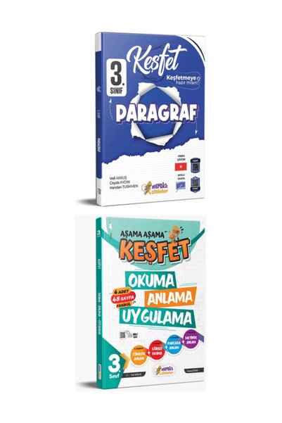 meraklı zihinler 3. Sınıf Keşfet Paragraf ve Okuma Anlama Set