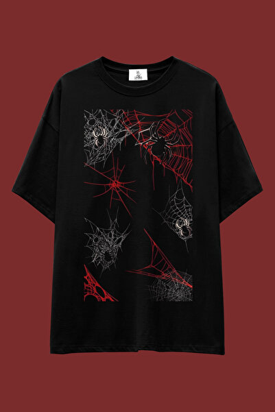 UmbraWear Halloween Black Loose Fit T-Shirt |   Unisex 100% Cotton Halloween ...