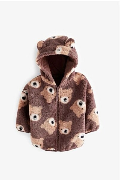 Next Baby Kahverengi Borg Ceket / Mont