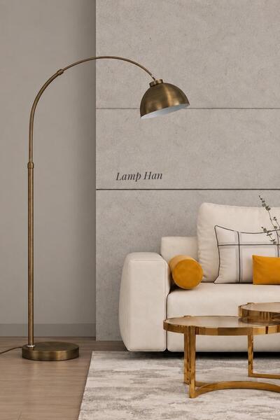 LAMP HAN Design MİLANO Serisi Deve Boynu Olta Lambader