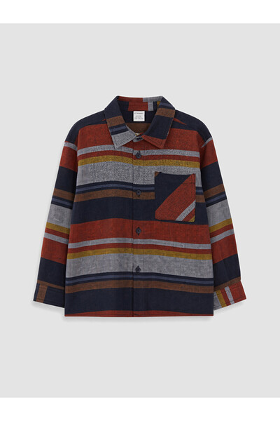 LC Waikiki Striped Boy's Shirt