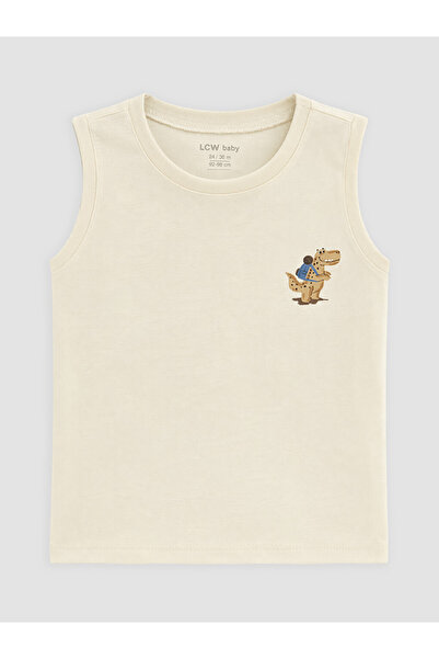 LC Waikiki Crew Neck Printed Men's Sleeveless T-Shirt