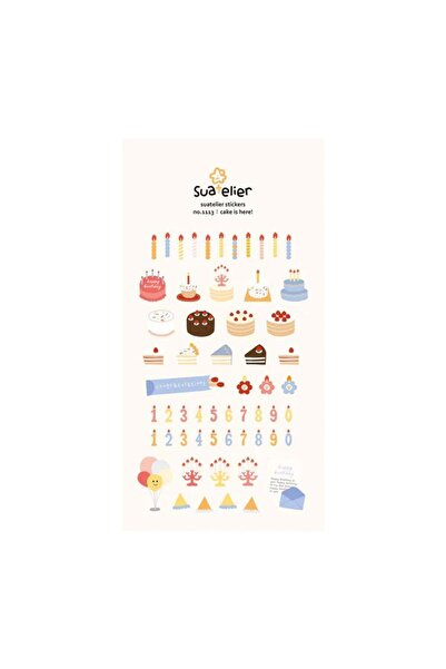 Suatelier Deco Sticker Cake is here!