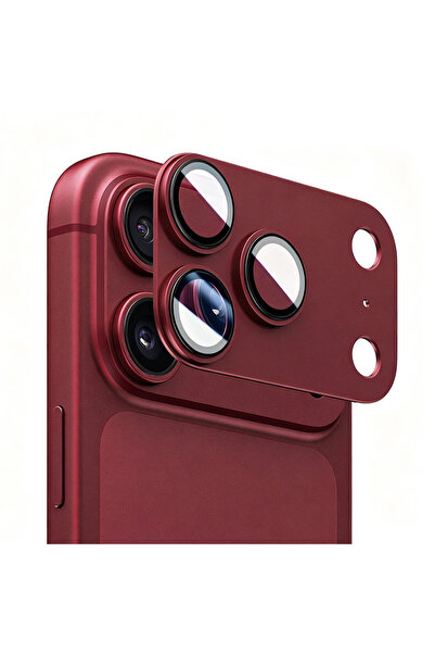 corcishop iPhone 18 Pro Compatible Camera Protective Lens Metal Tempered Glas...