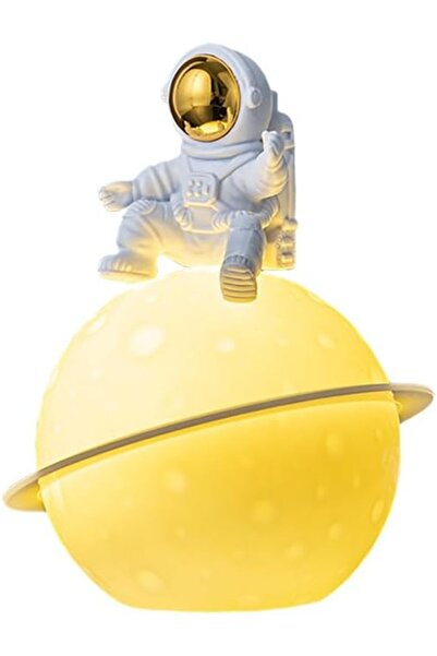 GENERAL Mecaco 3D Astronaut Design Night Light Table Lamp Led Warm Light Bedr...