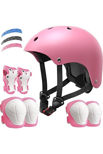 GENERAL Bukela Adjustable Kids Bike Helmet Set for Ages 3-14 Year, Toddler He...