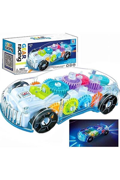 genric Generic Gear Car Toy with Lights, Music, and Bump-n-Go Action for Kids
