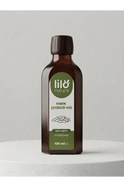 Lilo Natural %100 Saf Kabak Çekirdeği Yağı 100 ml Soğuk Sıkım | Katkısız