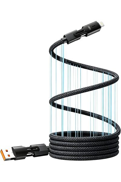 WinCheer URBANNX 240W Magnetic Charging Cable, Self Organized Fast Charging T...