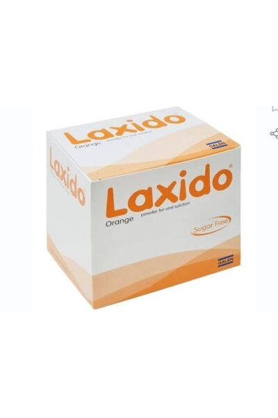 LAXIDO Orange Sugar Free Powder For Oral Solution 13.8G, Pack of 20’s