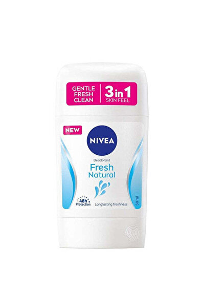 NIVEA مزيل عرق طبيعي للنساء، 50 مل - يدوم طويلاً