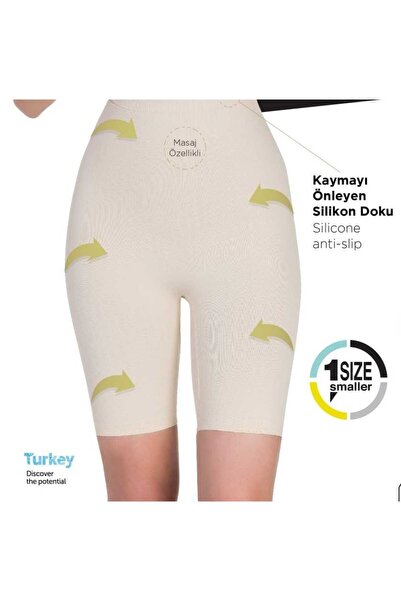 Selülit önleyici paçalı korse