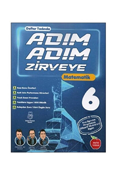 Newton Yayınları 6. Sınıf Matematik Adım Adım Zirveye Matematik - Maarif Mode...